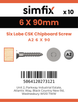 Simfix product label - FTTBA260090-D