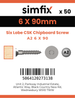 Simfix product label - FTTBA260090-T