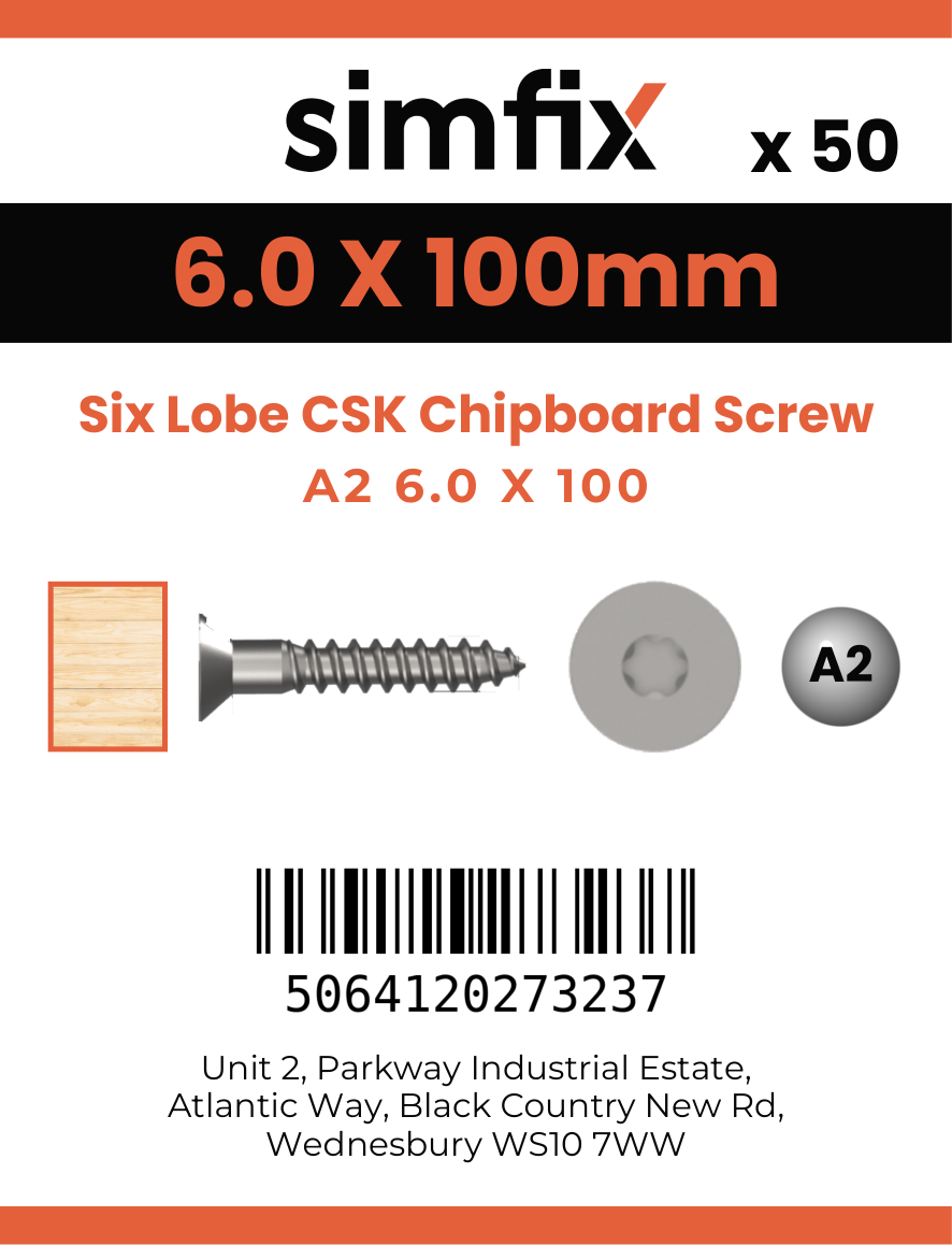 Simfix product label - FTTBA260100-T