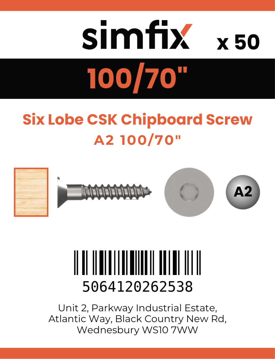 Simfix product label - FTTBA260100RCP-T