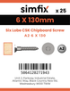 Simfix product label - FTTBA260130-D