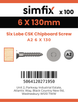 Simfix product label - FTTBA260130-T