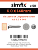Simfix product label - FTTBA260140-T