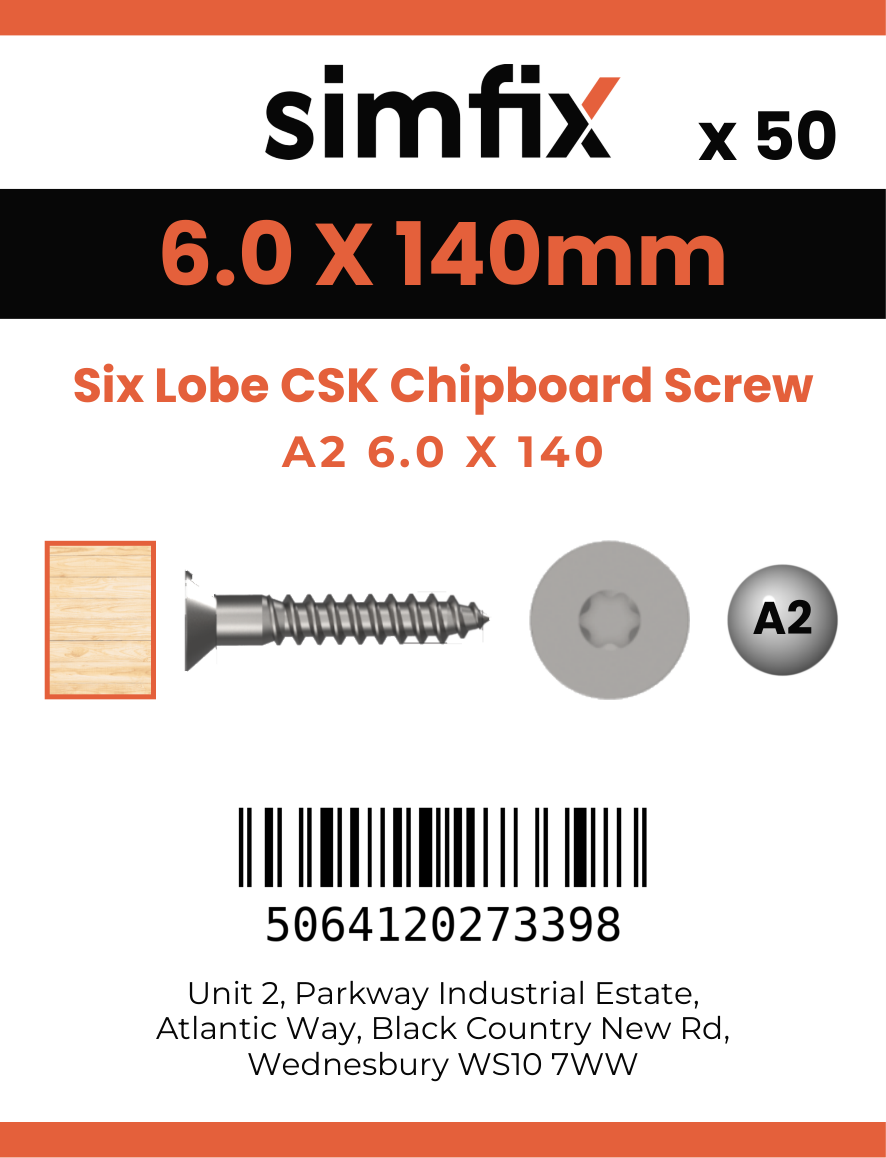 Simfix product label - FTTBA260140-T
