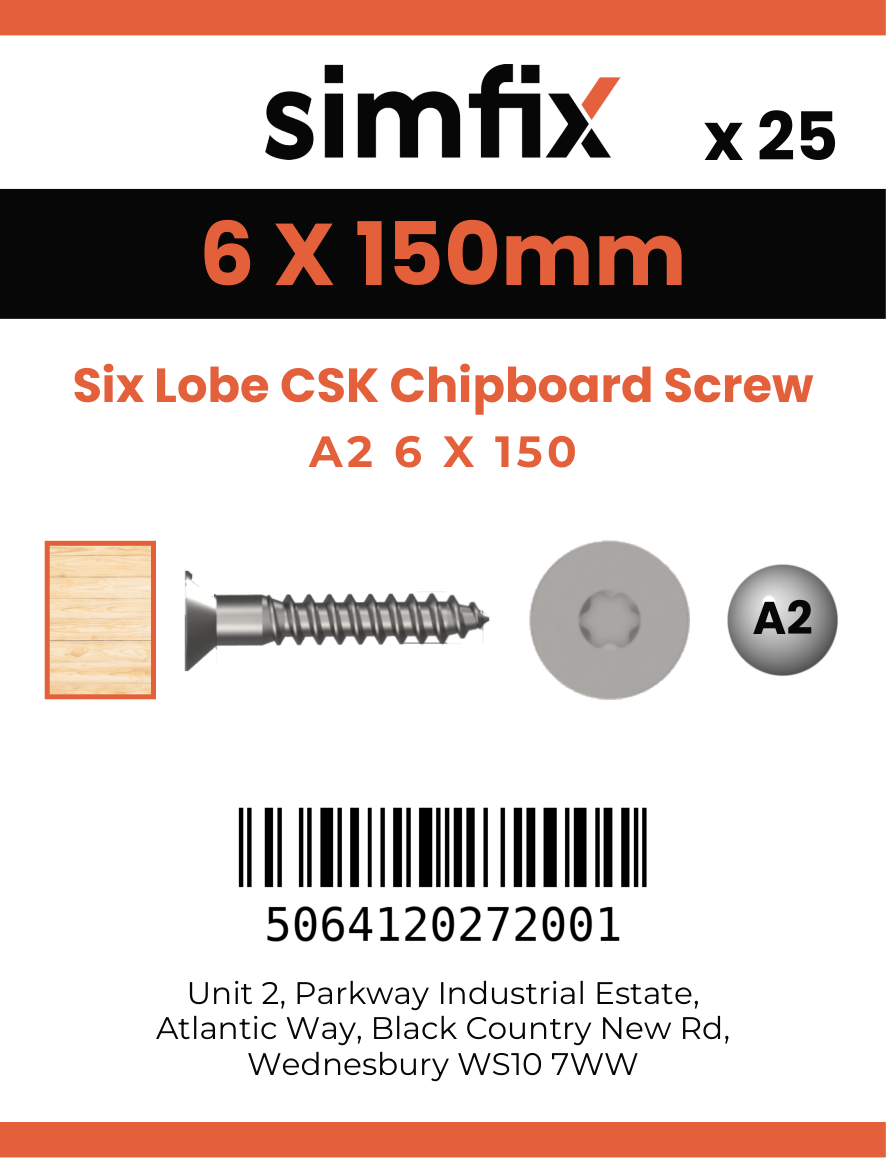 Simfix product label - FTTBA260150-D