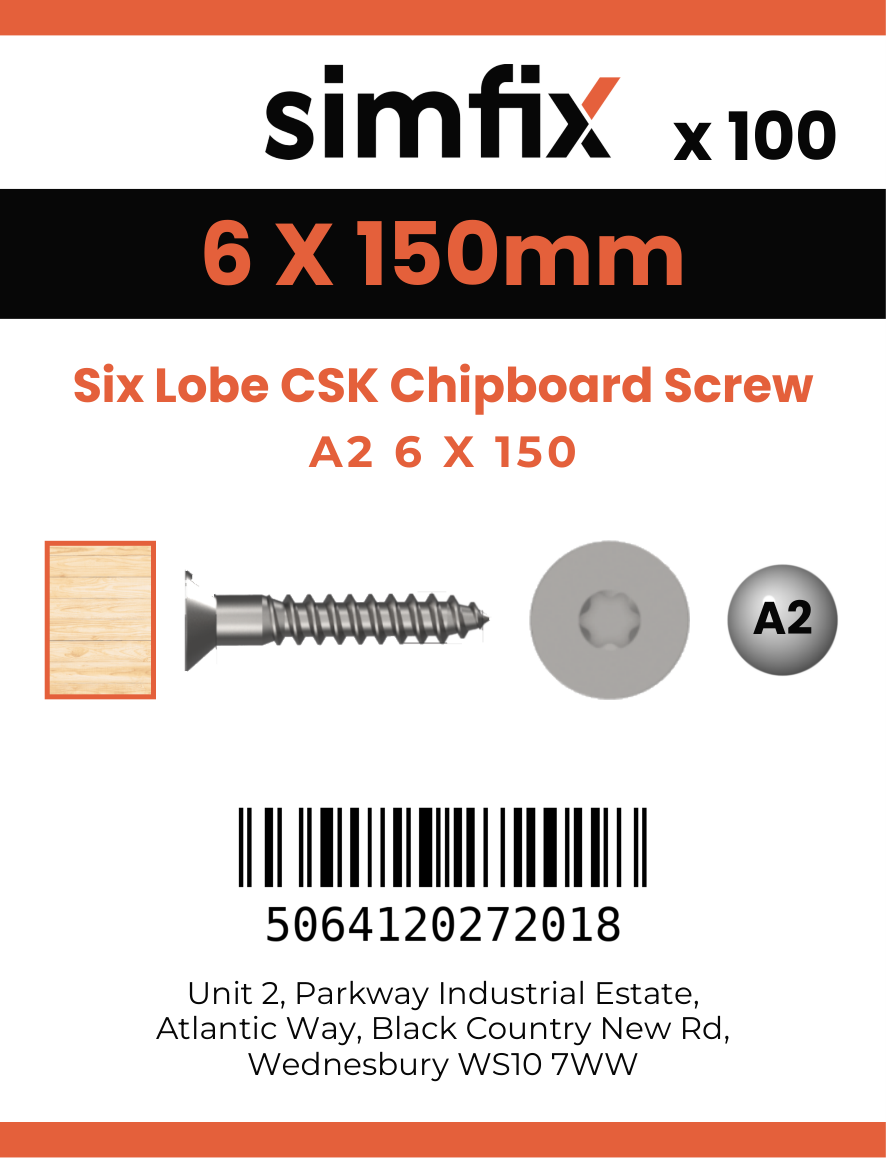 Simfix product label - FTTBA260150-T