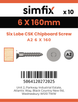 Simfix product label - FTTBA260160-D