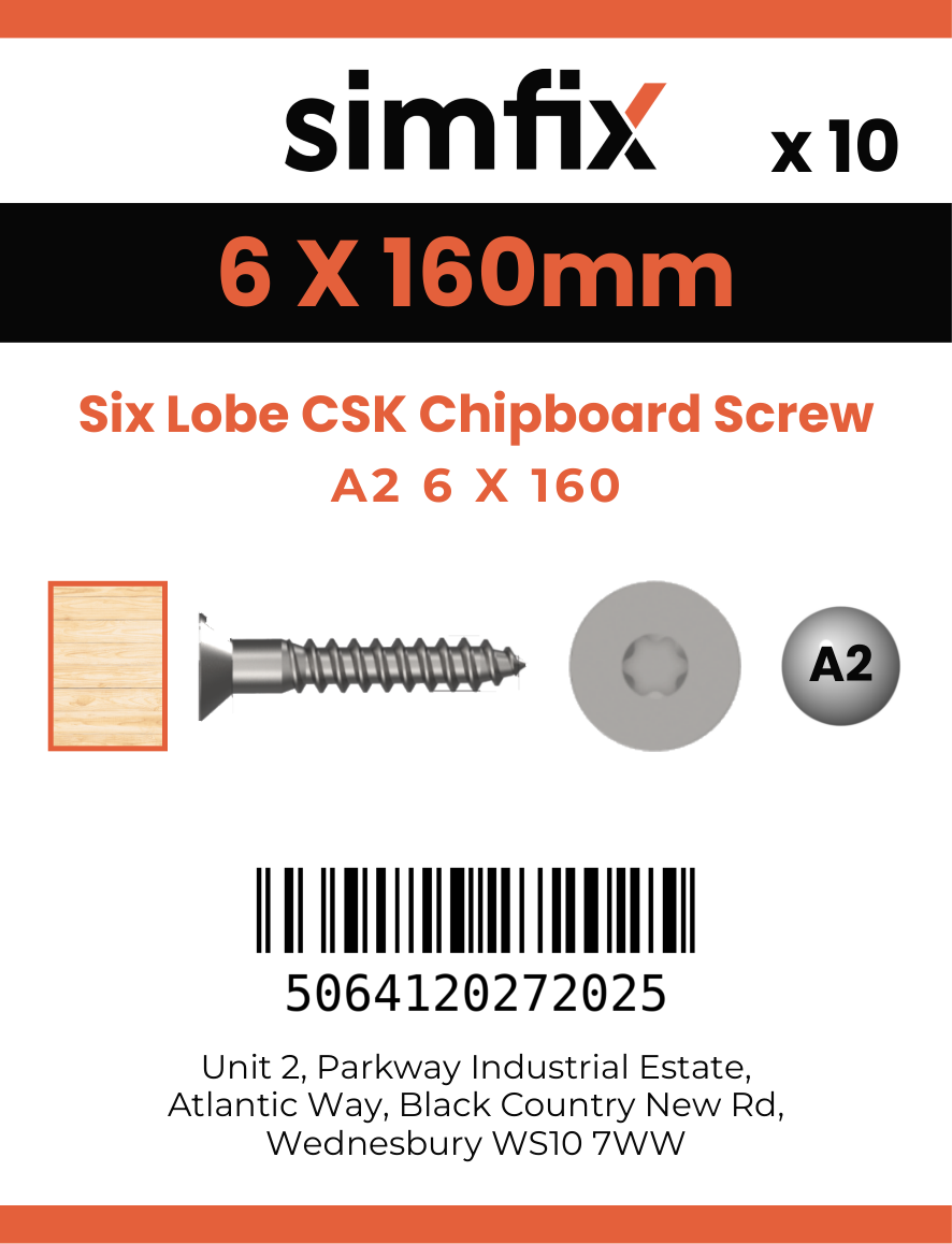Simfix product label - FTTBA260160-D