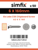 Simfix product label - FTTBA260160-T