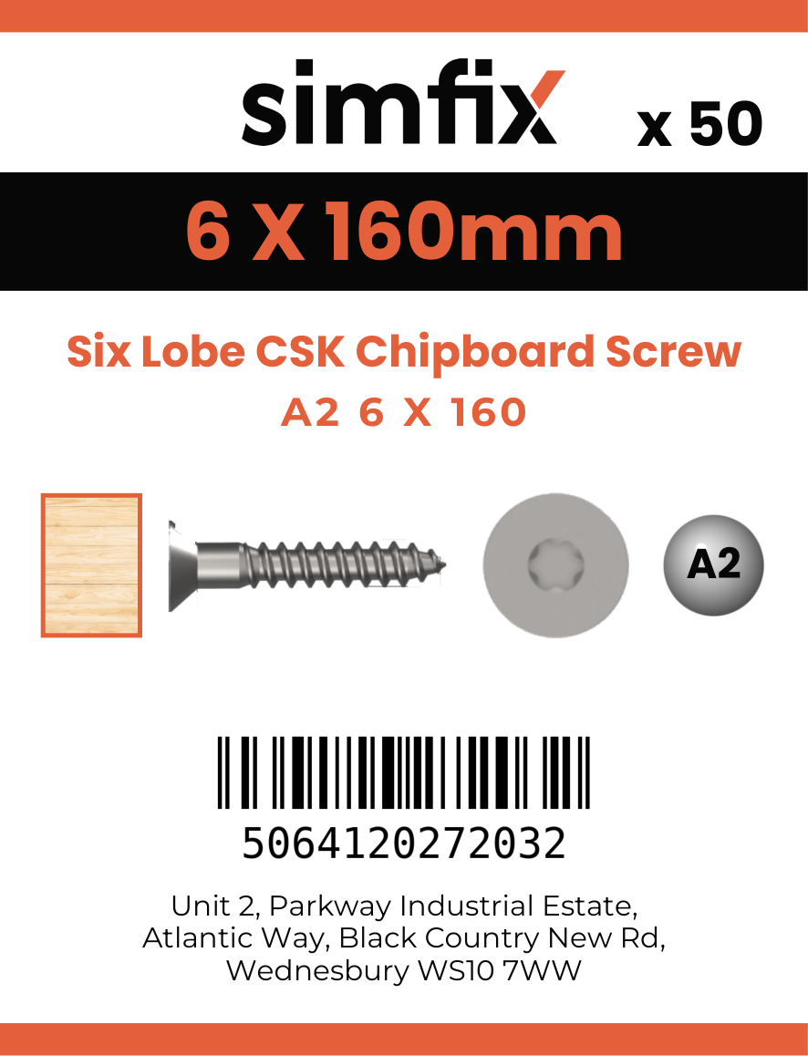 Simfix product label - FTTBA260160-T