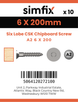 Simfix product label - FTTBA260200-D