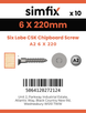 Simfix product label - FTTBA260220-D