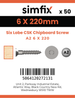 Simfix product label - FTTBA260220-T