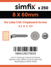 Simfix product label - FTTBA280060-T