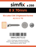 Simfix product label - FTTBA280070-T