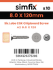 Simfix product label - FTTBA280120-D