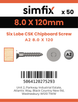 Simfix product label - FTTBA280120-T