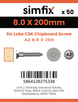 Simfix product label - FTTBA280200-T