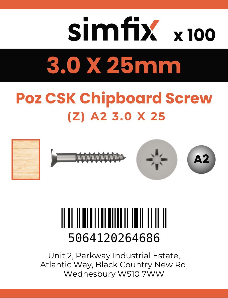 Simfix product label - FXTBA230025-D