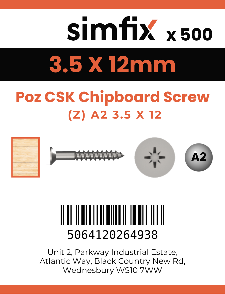 Simfix product label - FXTBA235012-T