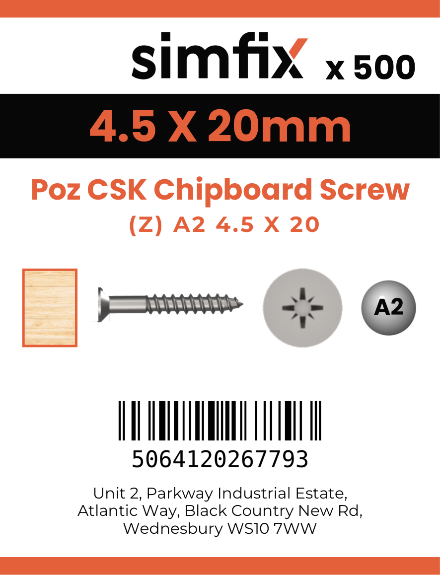 Simfix product label - FXTBA245020-T