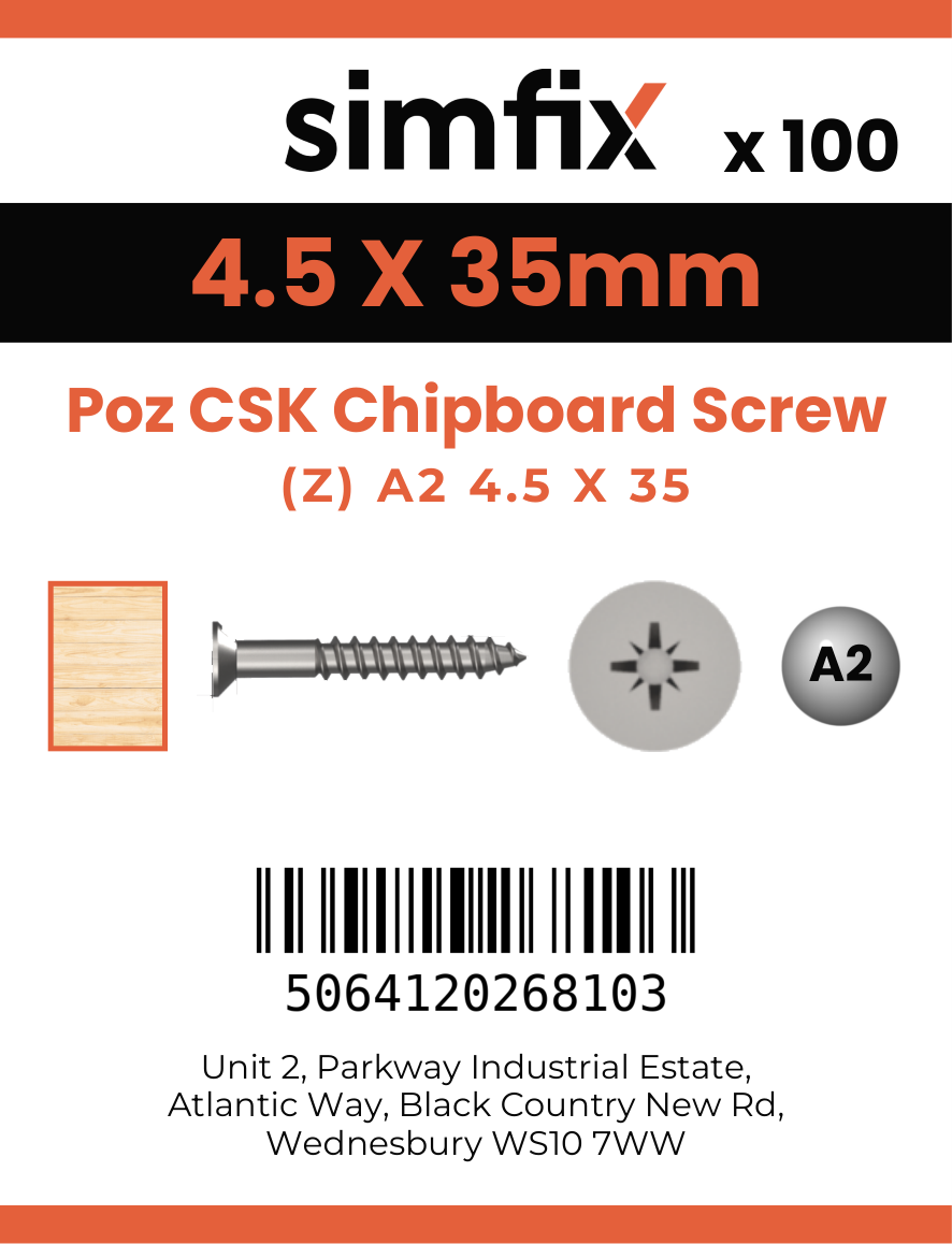 Simfix product label - FXTBA245035-D