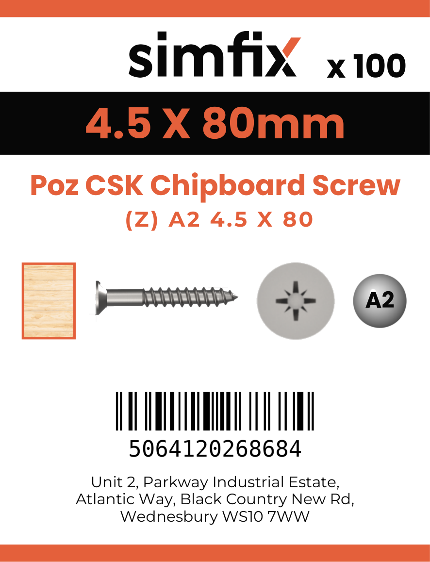 Simfix product label - FXTBA245080-D