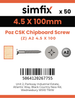 Simfix product label - FXTBA245100-T