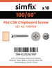 Simfix product label - FXTBA250100DG-D