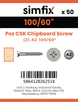 Simfix product label - FXTBA250100DG-T