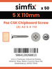 Simfix product label - FXTBA250110-T