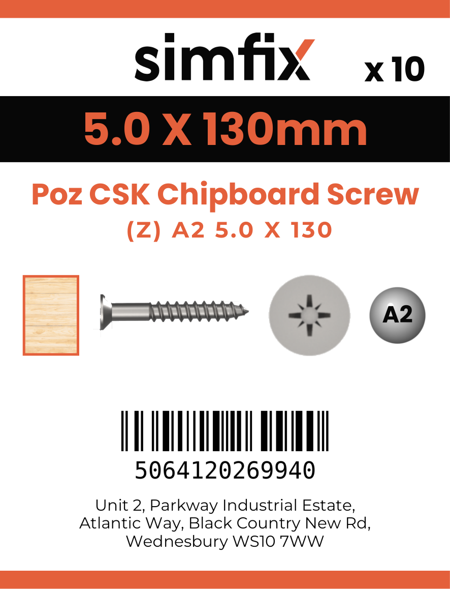 Simfix product label - FXTBA250130-D
