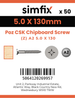 Simfix product label - FXTBA250130-T