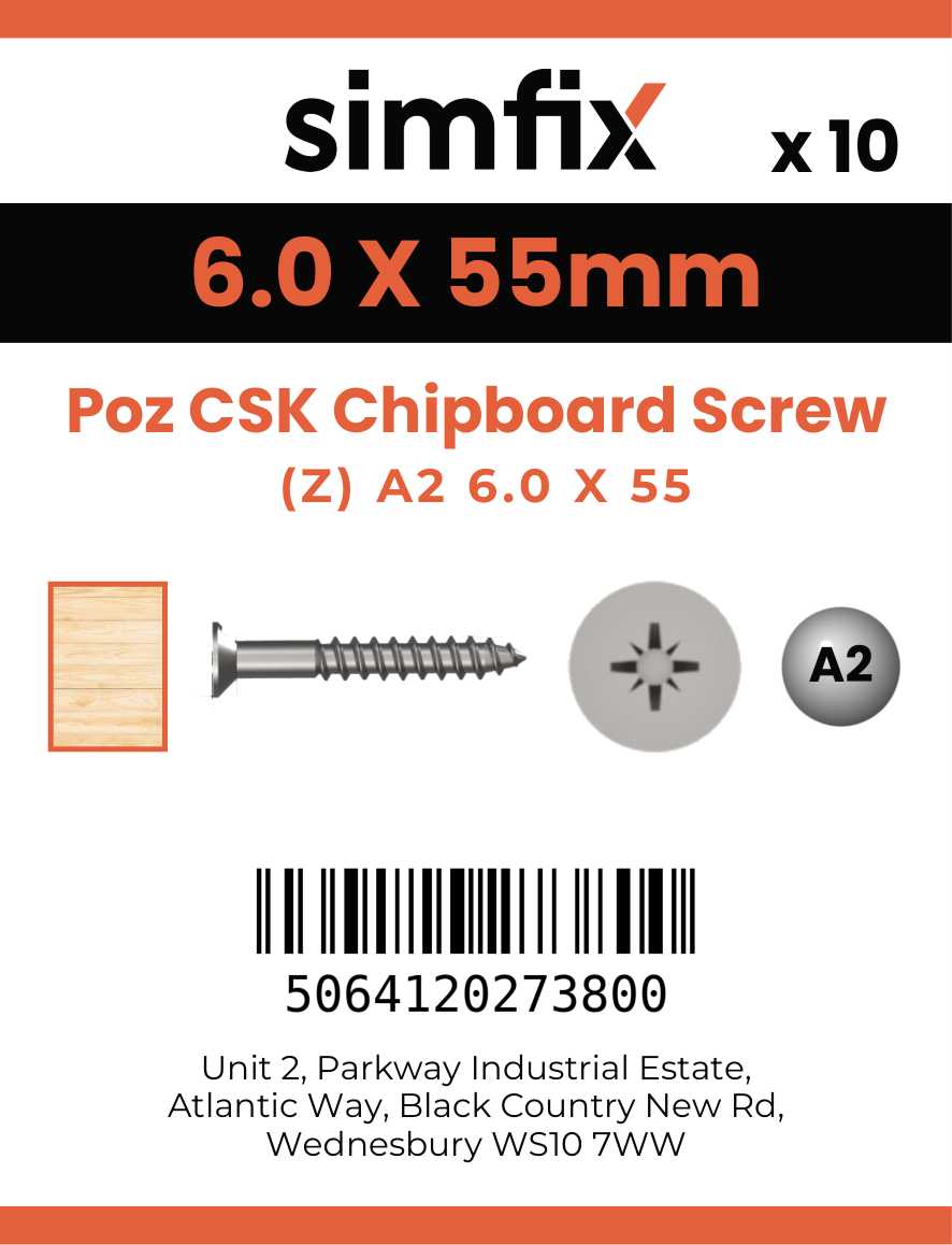 Simfix product label - FXTBA260055-D