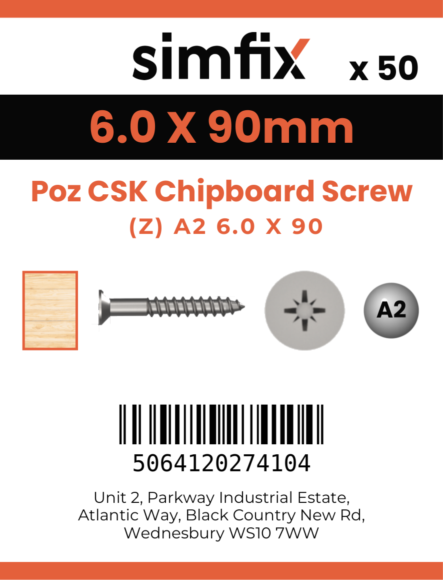 Simfix product label - FXTBA260090-D