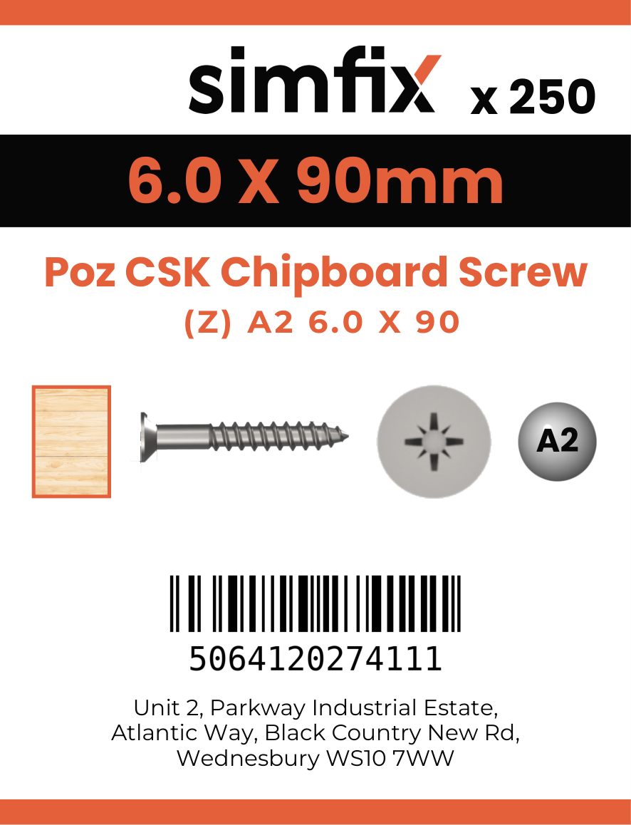 Simfix product label - FXTBA260090-T