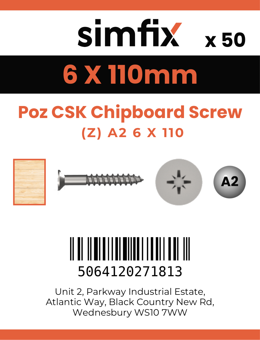 Simfix product label - FXTBA260110-T