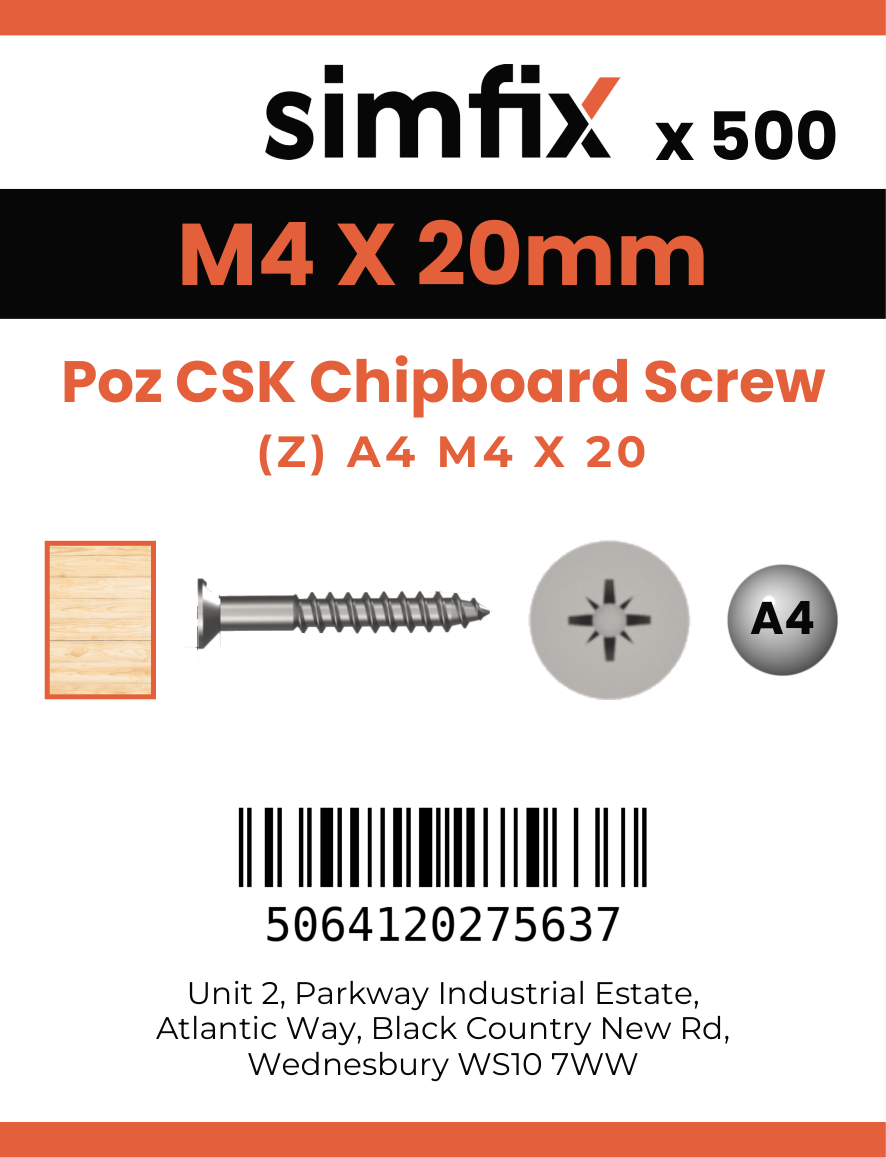 Simfix product label - FXTBA440020-T