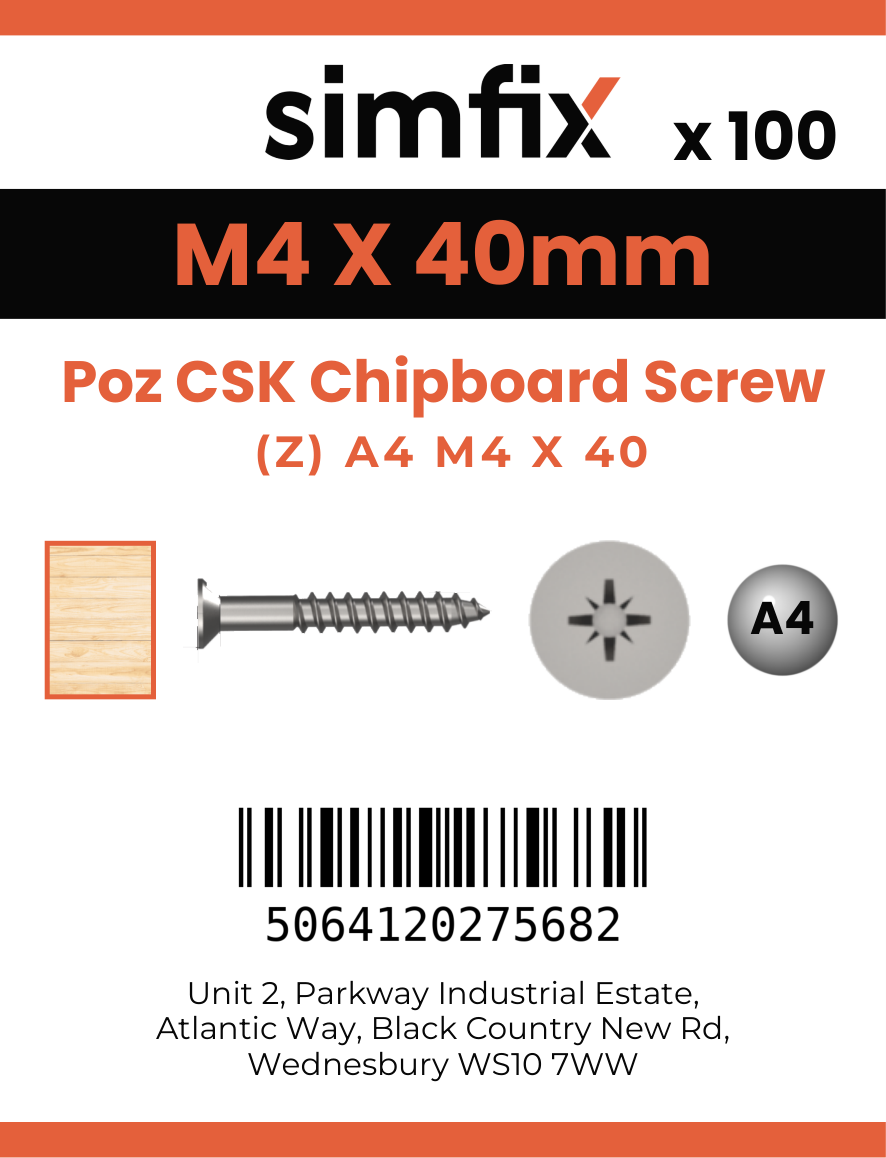 Simfix product label - FXTBA440040-D