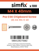 Simfix product label - FXTBA440040-D