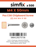 Simfix product label - FXTBA440050-T
