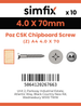 Simfix product label - FXTBA440070-D