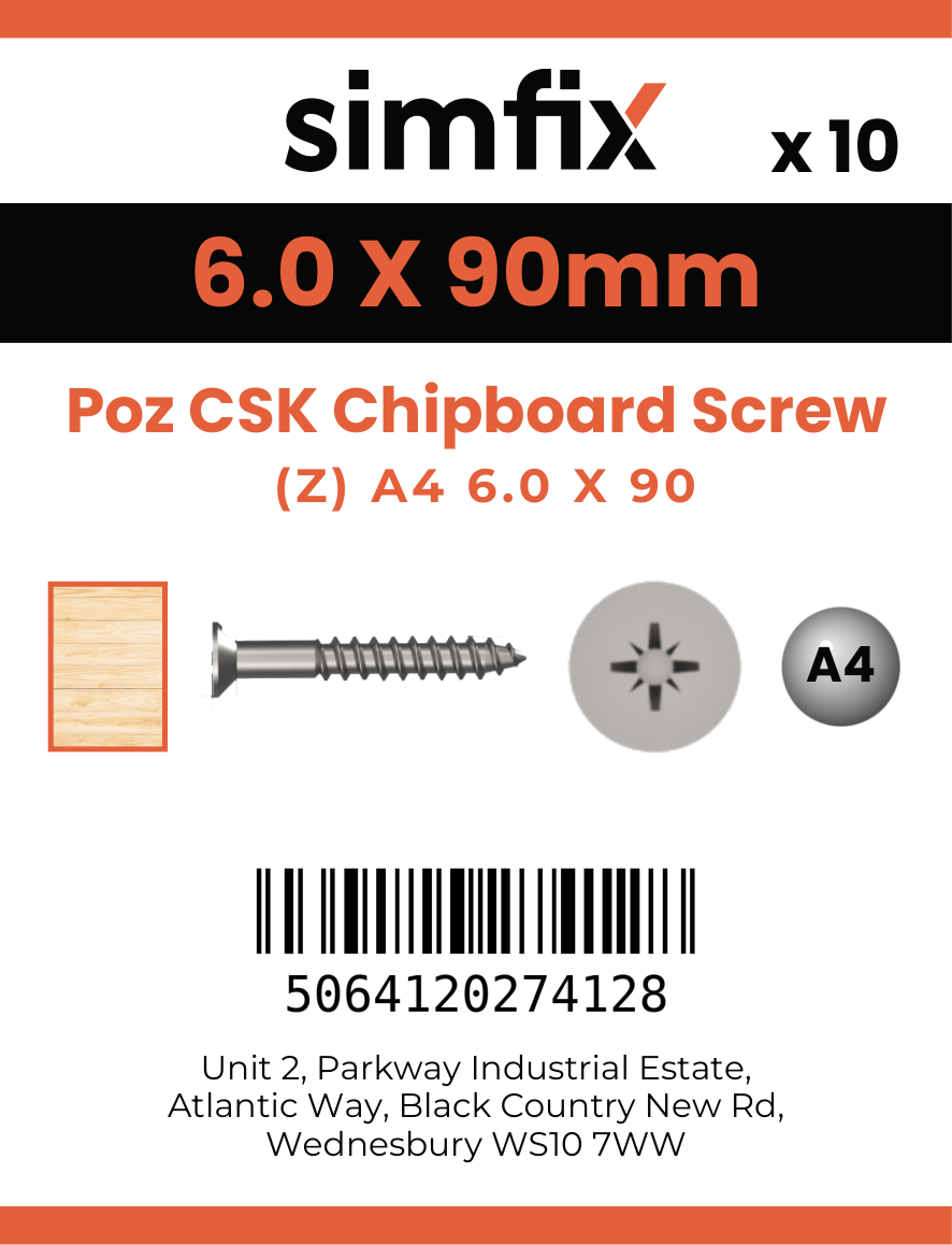 Simfix product label - FXTBA460090-D