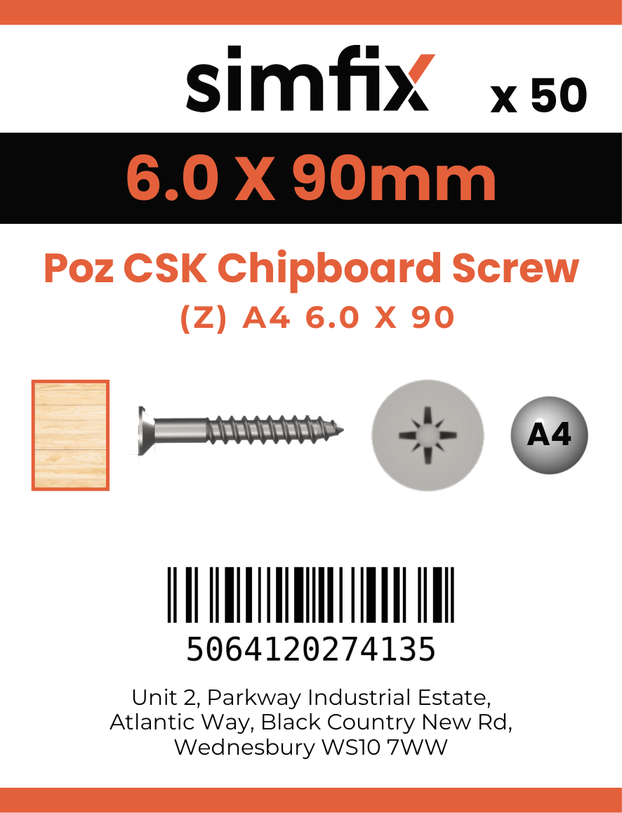 Simfix product label - FXTBA460090-T