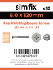 Simfix product label - FXTBA460120-D
