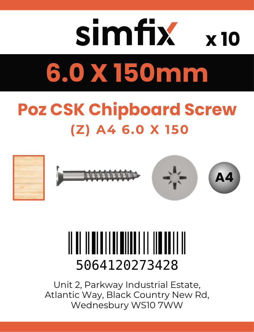Simfix product label - FXTBA460150-D