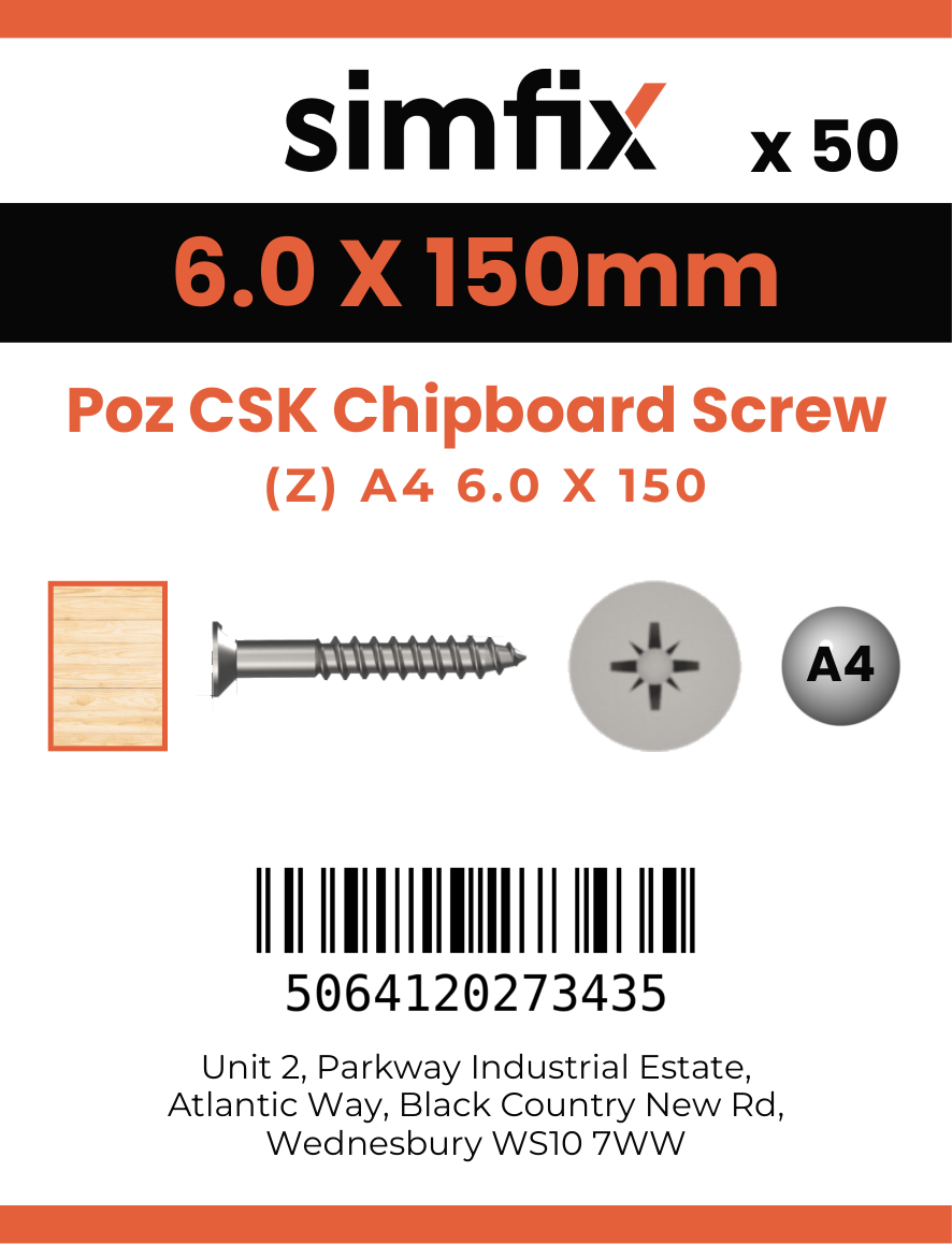 Simfix product label - FXTBA460150-T