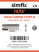 Simfix product label - HCA4050070-D