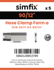 Simfix product label - HCA4070090-D