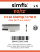 Simfix product label - HCA4090110-D